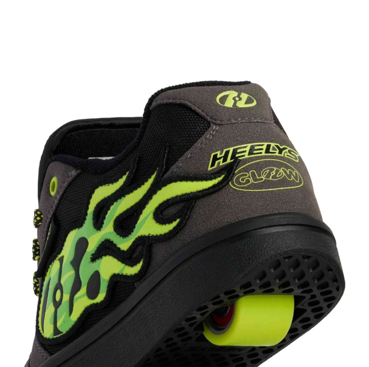 Heelys Pro 25 Glow In The Dark - Grey/Black/Green