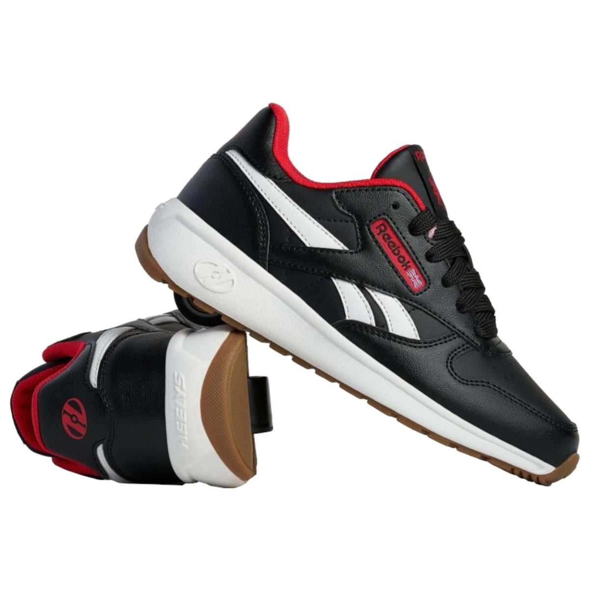 Heelys x Reebok Classic - Black/Red/White