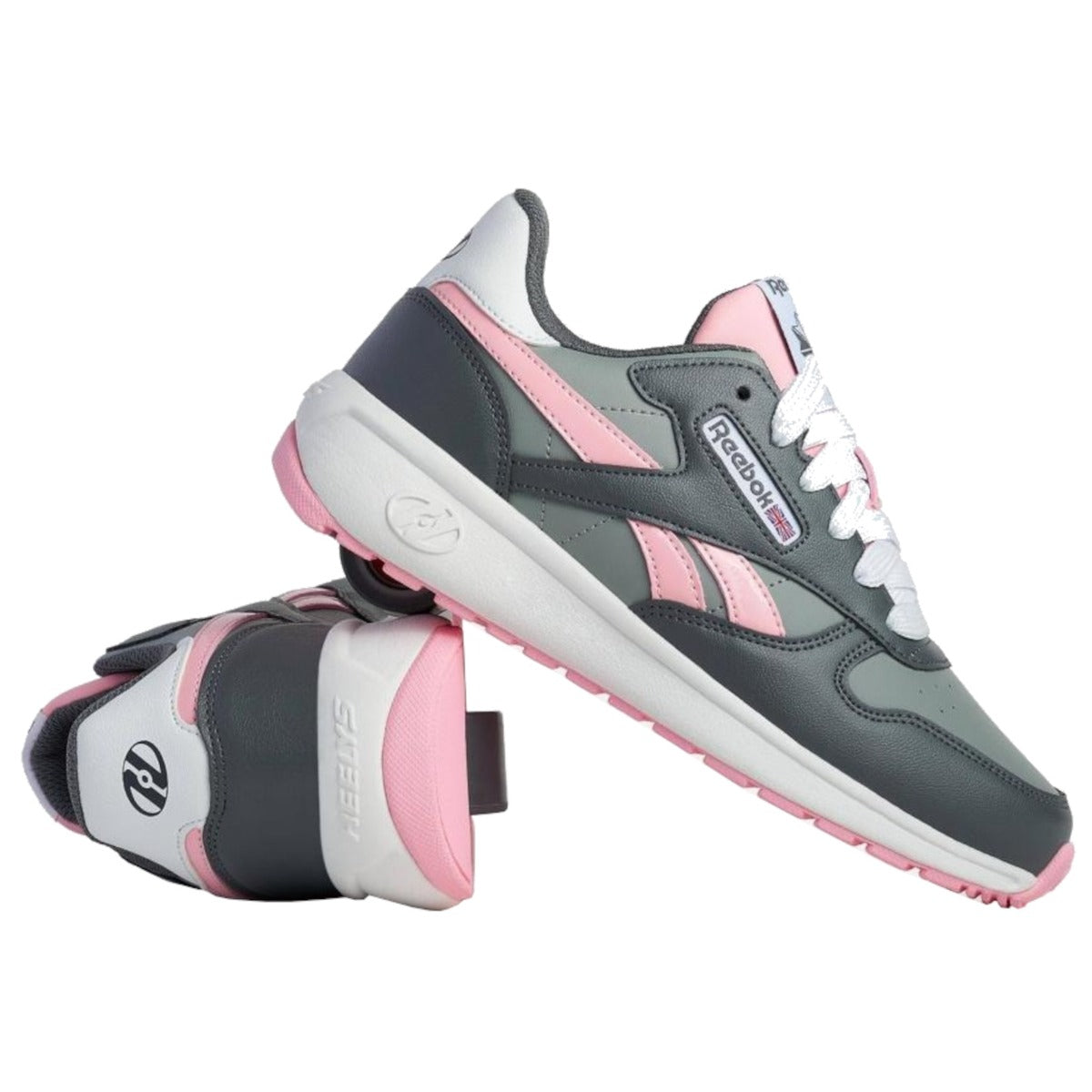 Heelys x Reebok Classic - Grey/Pink/White