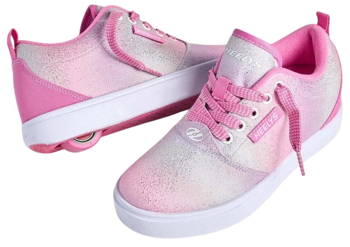 Heelys Pro 20 Fade Silver/Pink/Black Roller Shoes