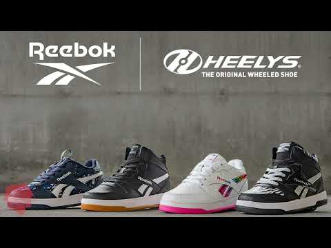 Heelys x Reebok BB4500 Low - Black/Black/True Pink