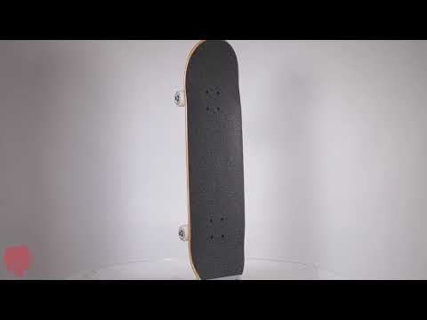 Rampage Stain Custom Skateboard - Natural 8"