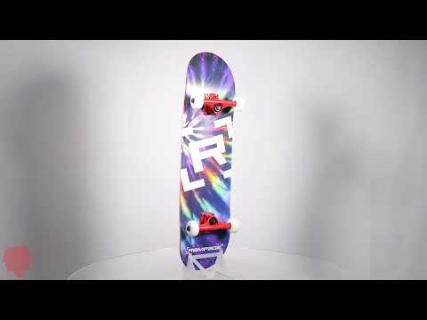 Rampage Tie Dye Big R Custom Skateboard - Multi 7.75"