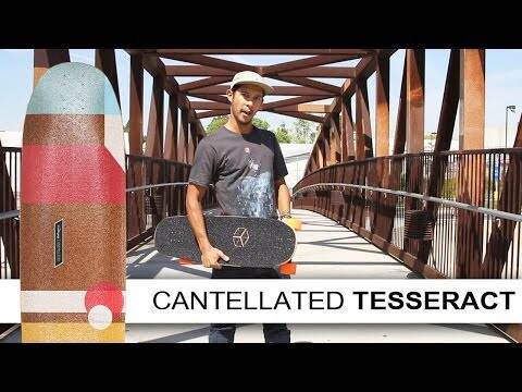 Loaded Cantellated Tesseract Longboard Deck
