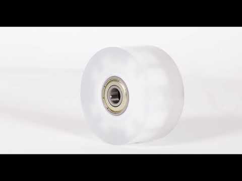 LMNADE Lites LED 85A Quad Roller Skate Wheels - Translucent Glitter 54 x 32mm