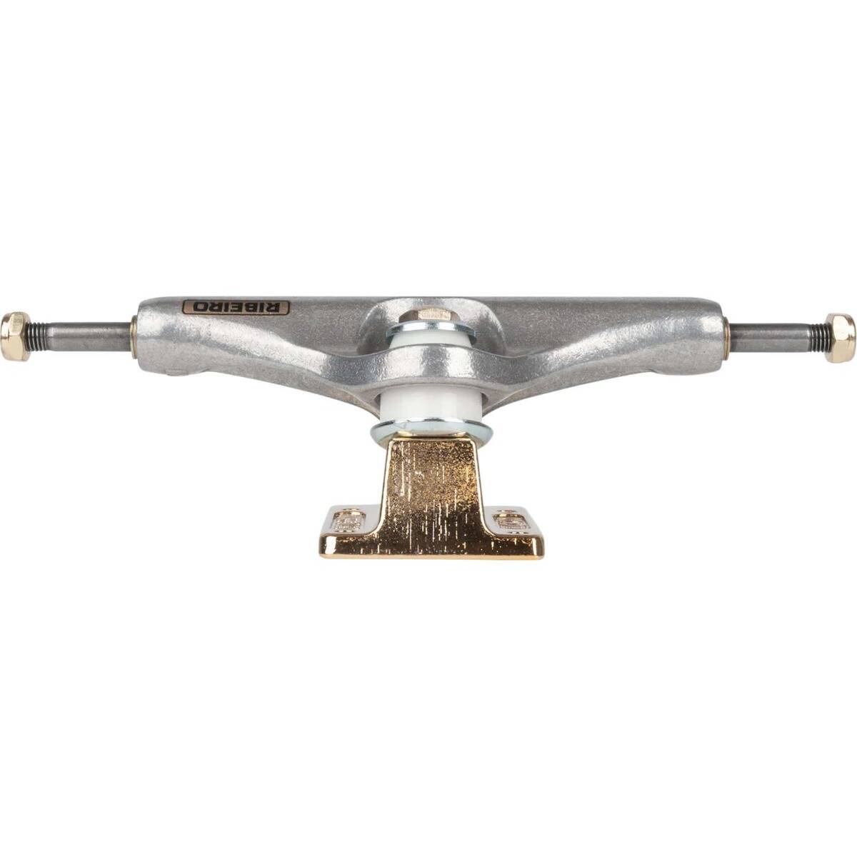 Independent Stage 11 x Carlos Ribeiro Skateboard Trucks - Silver/Gold 149mm