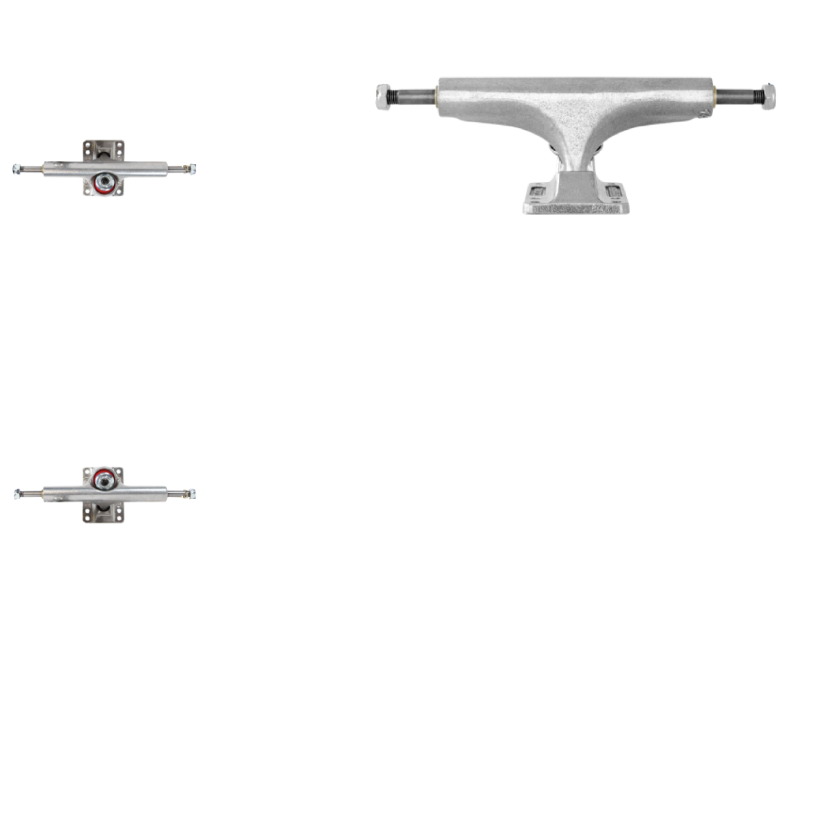 Independent Stage 4 Skateboard Trucks - Polished - 136mm