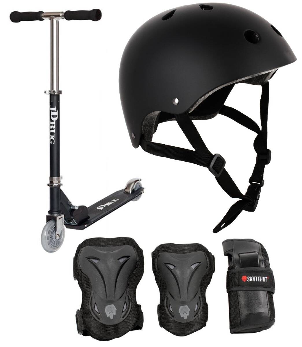 JD Bug Junior Street Complete Scooter Bundle