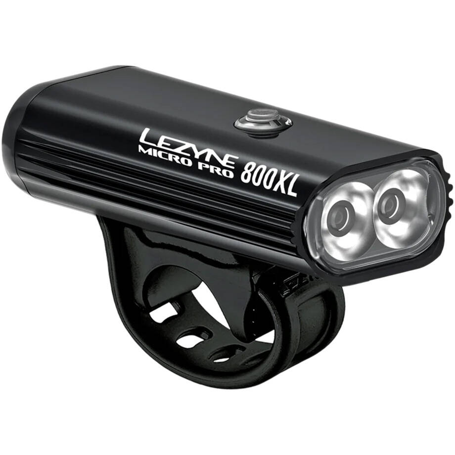 Lezyne Micro Drive 800XL Bike Light - Black/Hi Gloss