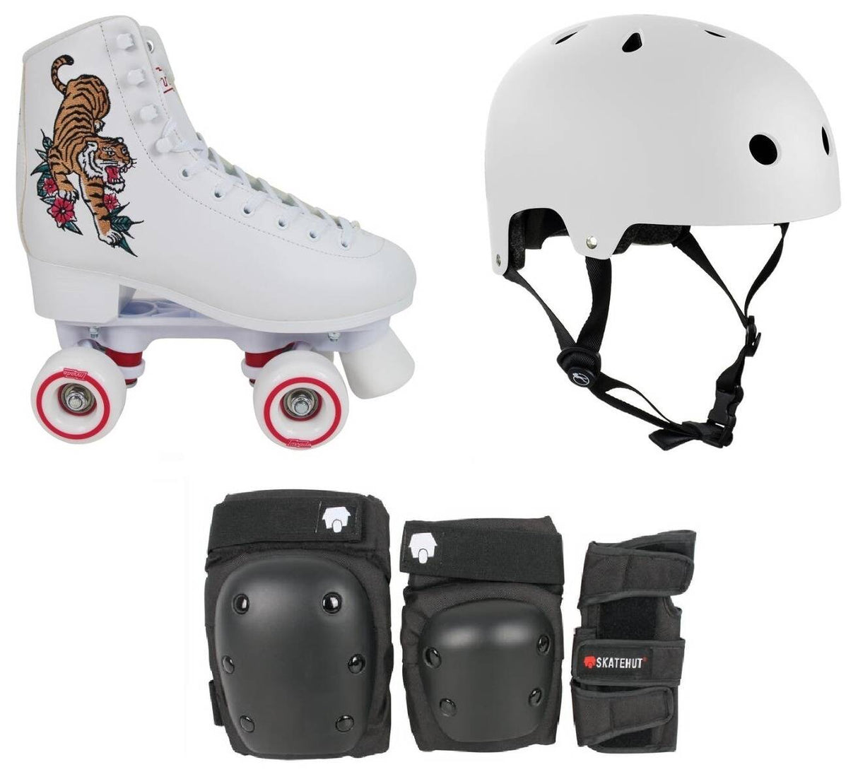 LMNADE Tattoo Quad Roller Skates Bundle