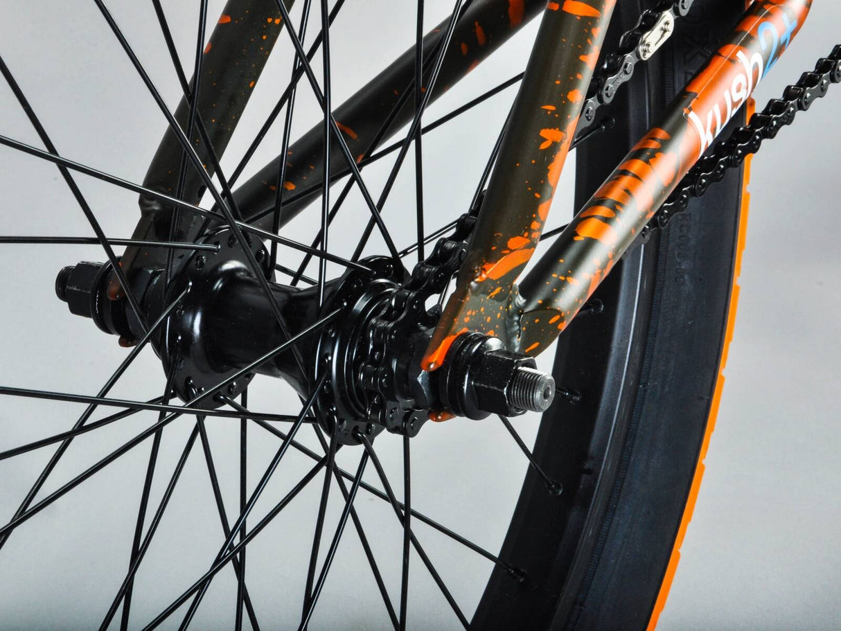 Mafiabike Kush2+ 20" Complete BMX - Orange Splatter