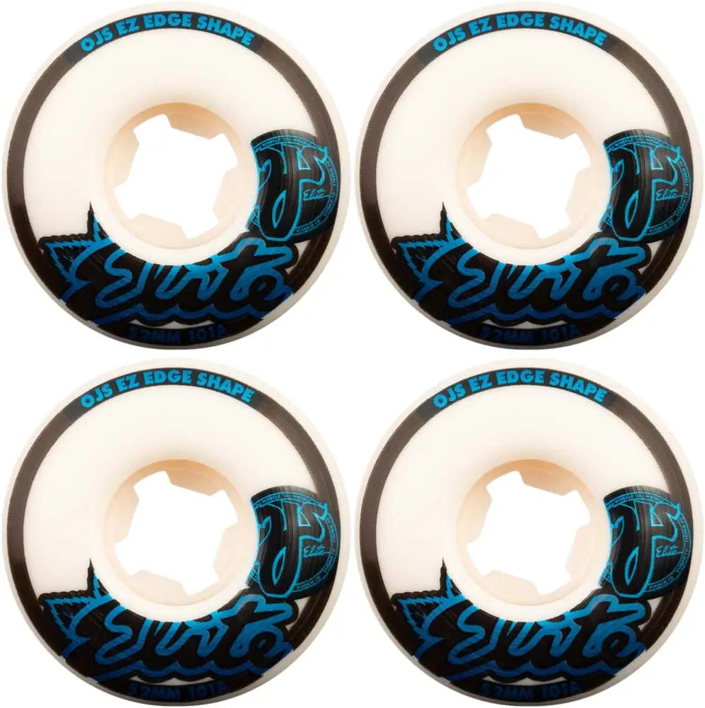 OJ's Elite EZ Edge 101A Skateboard Wheels 4-Pack