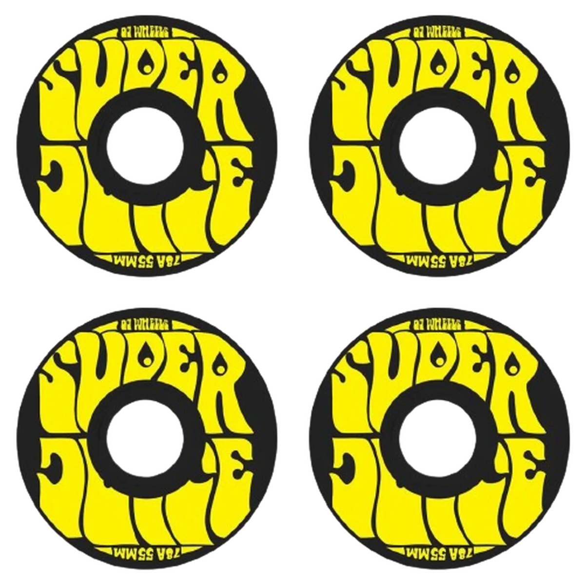 OJ's Mini Super Juice 78a Skateboard Wheels 4-Pack