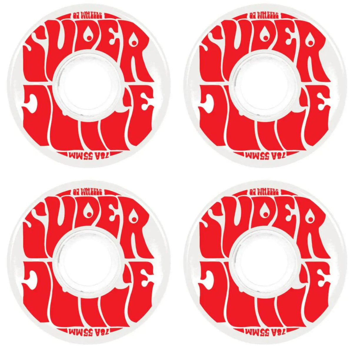 OJ's Mini Super Juice 78a Skateboard Wheels 4-Pack