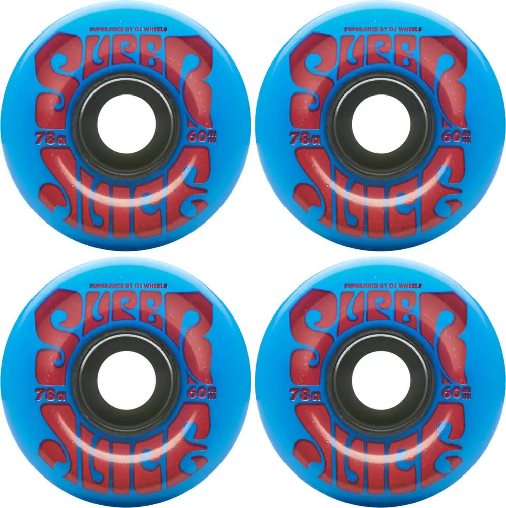 OJ's Super Juice 78A Skateboard Wheels 4-Pack