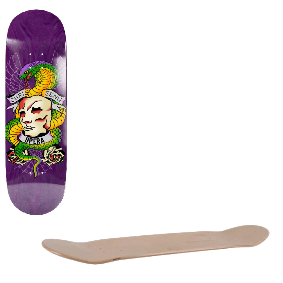Opera Chris Senn Guest SSD Skateboard Deck 8.75"
