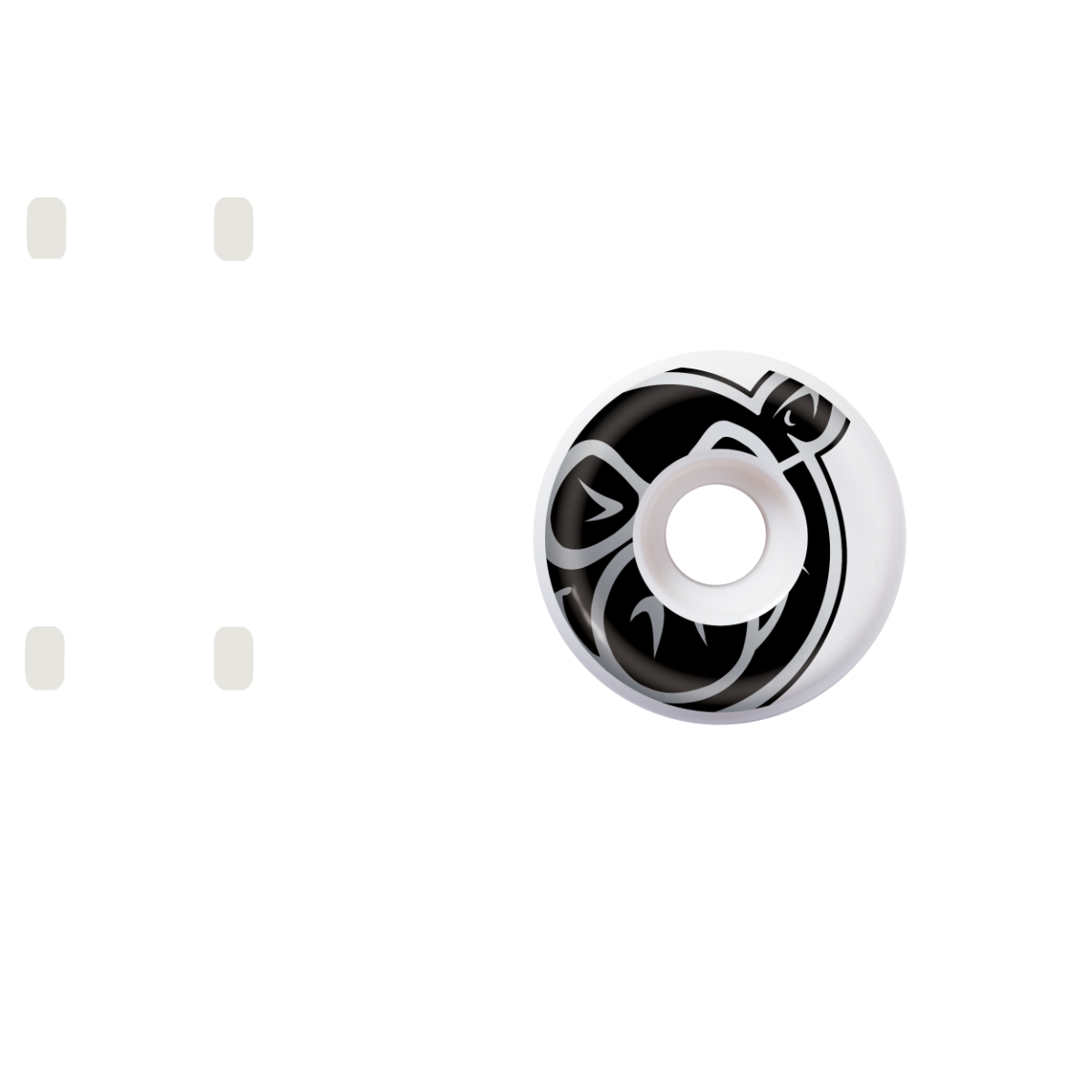 Pig Wheels Prime Skateboard Wheels - 53mm (Pack of 4)