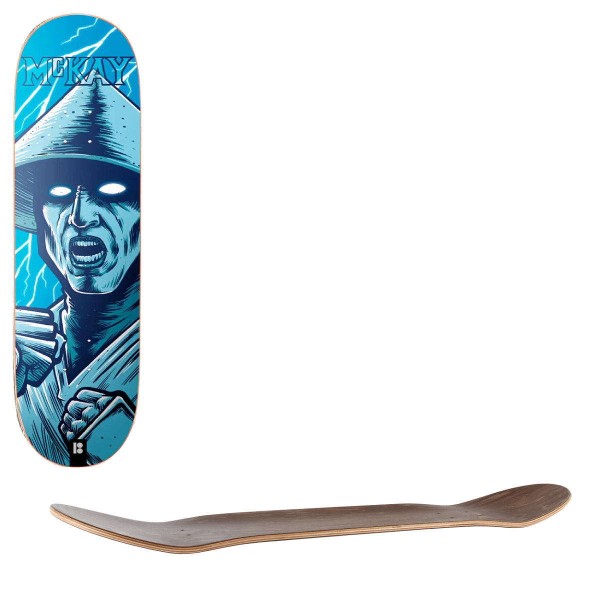 Plan B Samurai Skateboard Deck - Mckay 8.625"