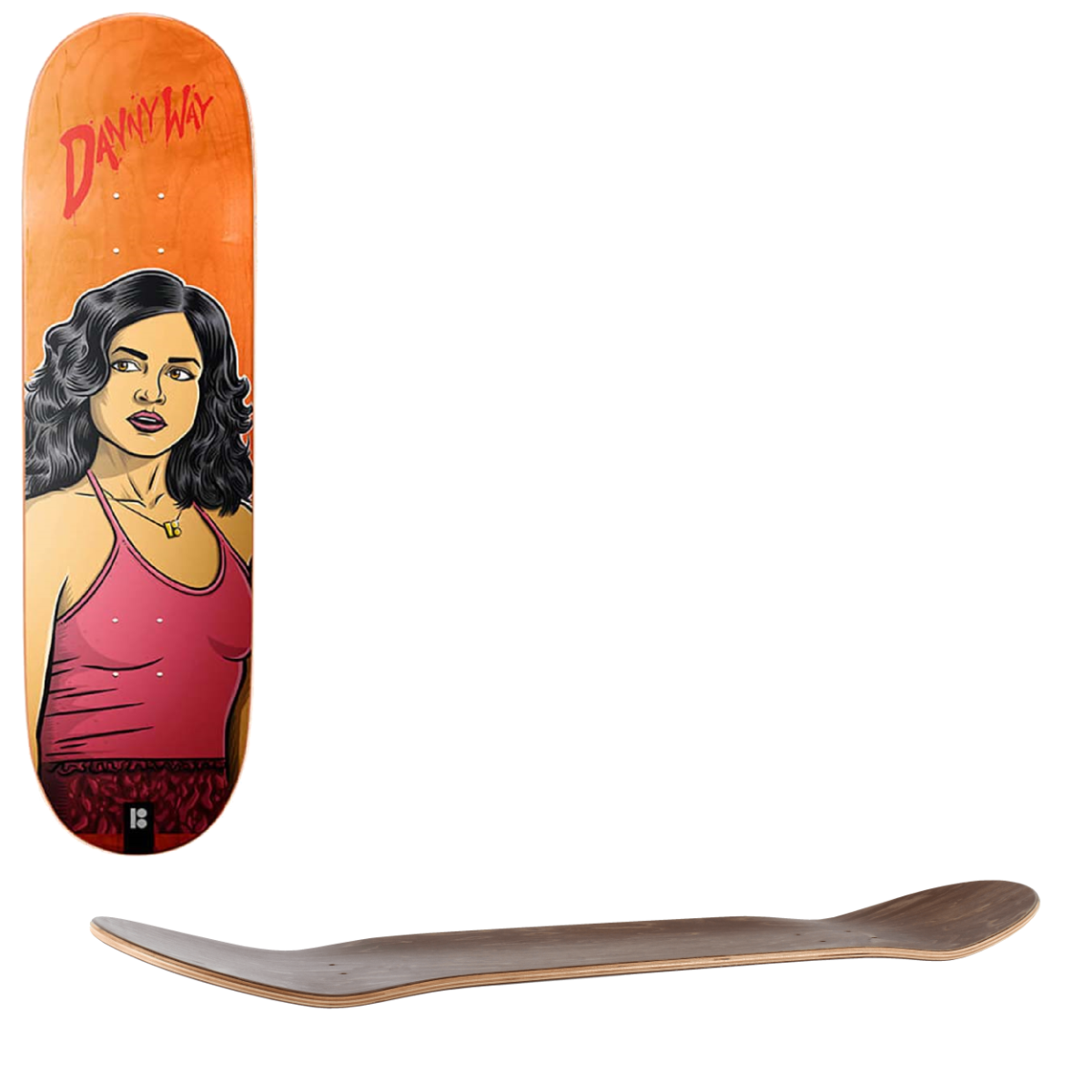 Plan B Warriors Skateboard Deck - Way 8.75"