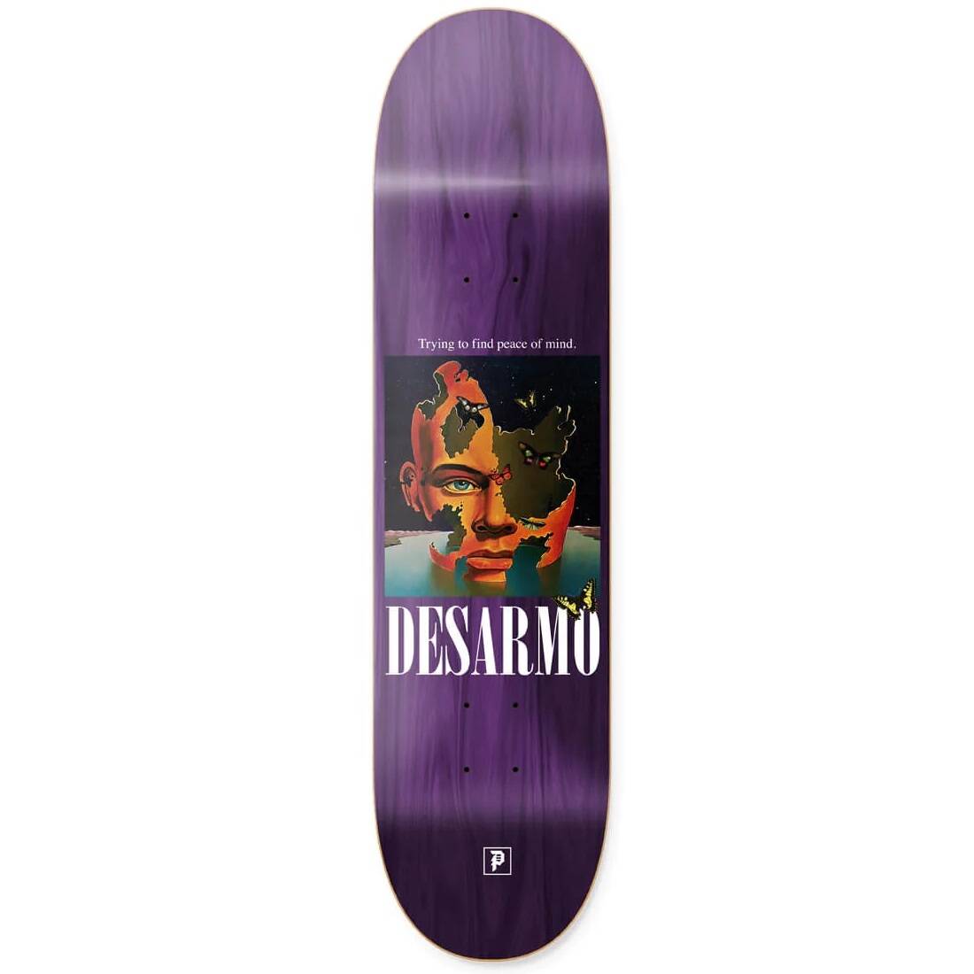 Primitive Head Case Skateboard Deck - Desarmo 8.125"