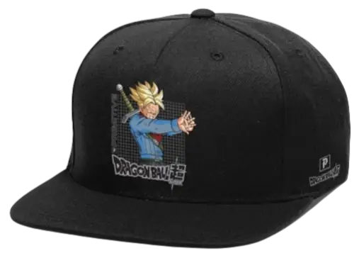 Primitive Dragon Ball Super II Trunks Blast Cap - Black