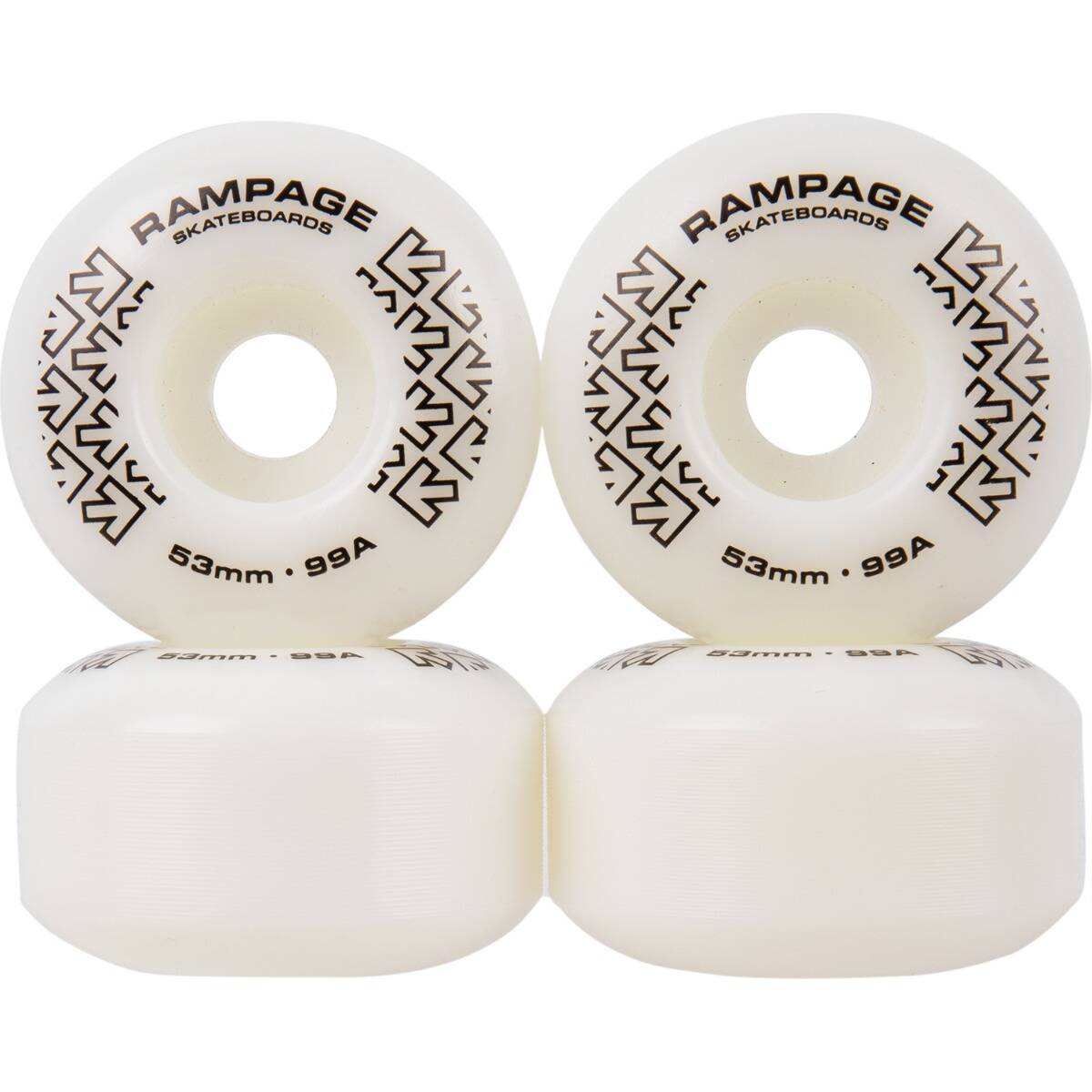 Rampage Lunar Custom Skateboard - Black 7.75"