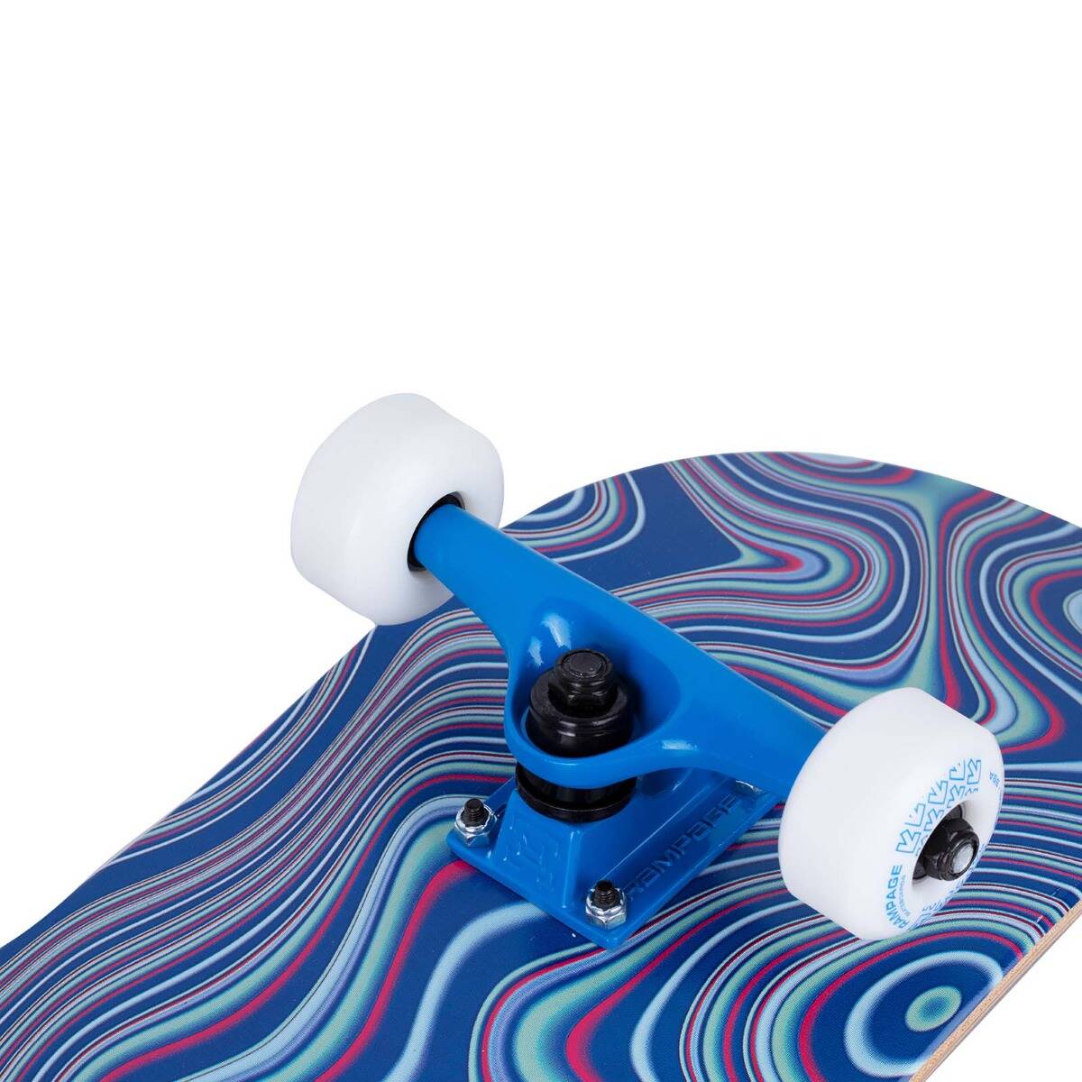 Rampage Liquid Acid Custom Skateboard - Multi 7.75"