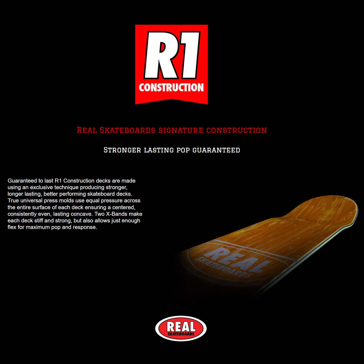 Real Obedience Denied Skateboard Deck - 8.75"