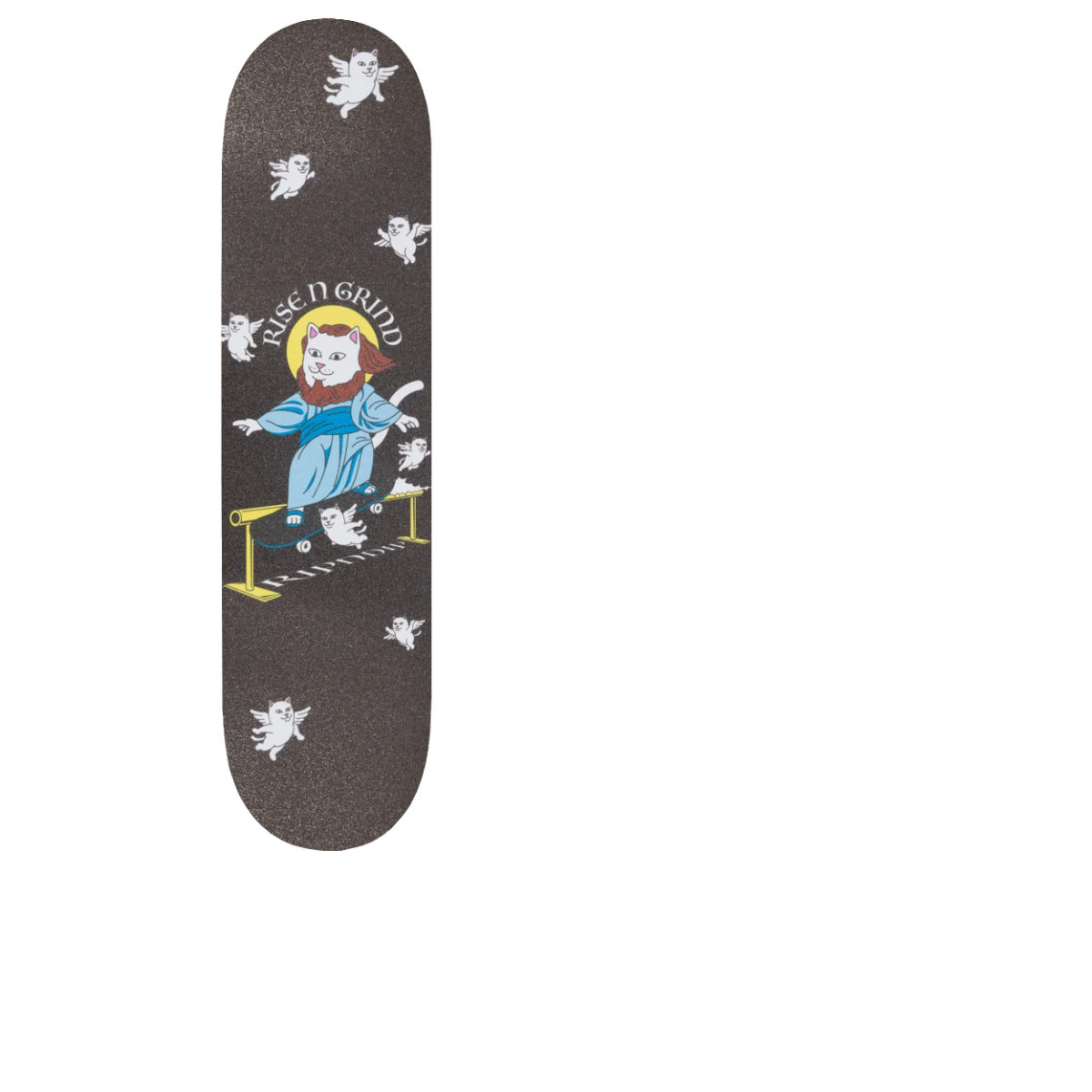 RIPNDIP Rise N Grind Skateboard Grip Tape - Black