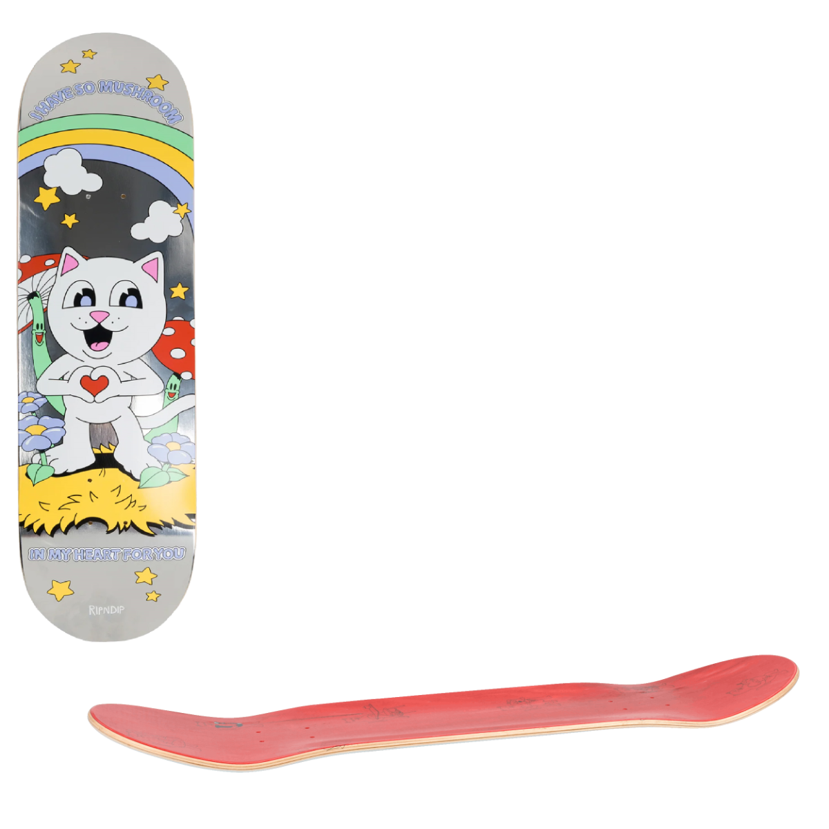 RIPNDIP So Mushroom Skateboard Deck 8.25"