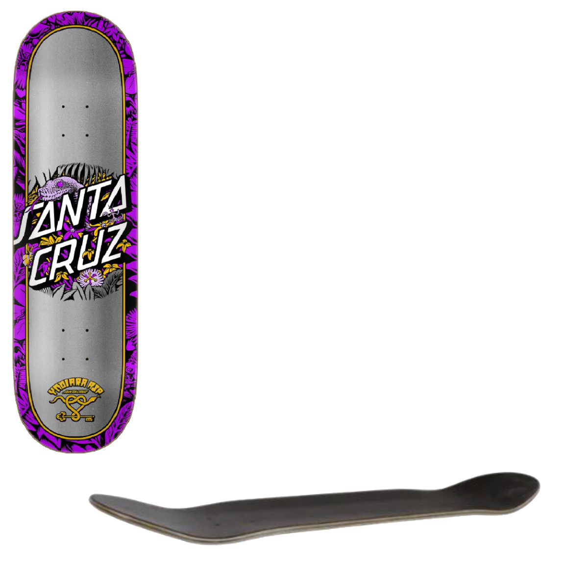 Santa Cruz Flores Dot VX Skateboard Deck - Asp 8.25"
