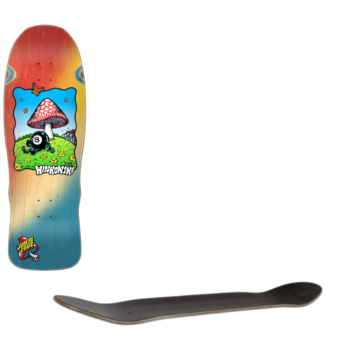 Santa Cruz 8Baller Skateboard Deck - Winkowski 10.35"