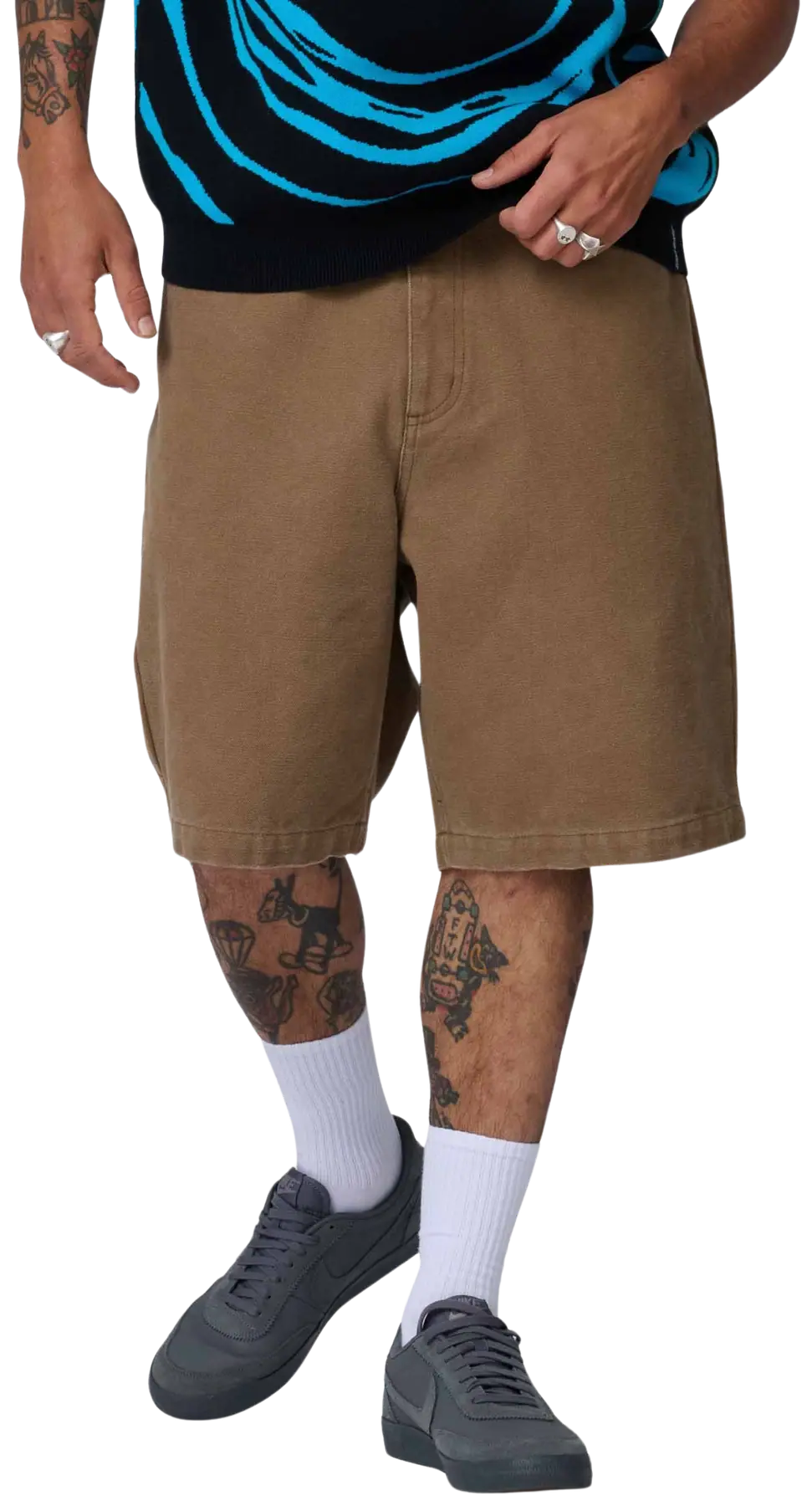 Santa Cruz Big Shorts - Taupe Canvas - image 6