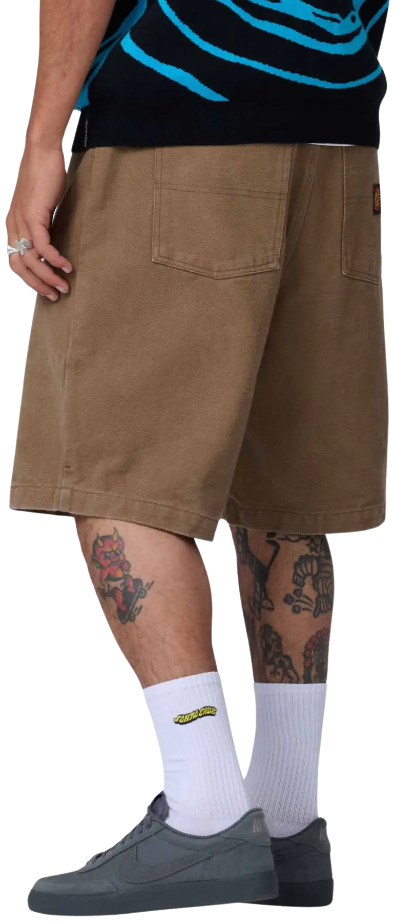 Santa Cruz Big Shorts - Taupe Canvas - image 4
