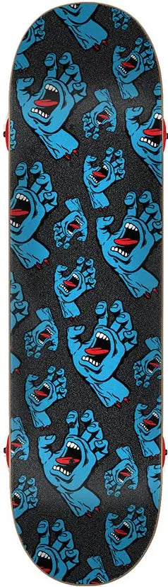 Santa Cruz Classic Dot Complete Skateboard - Black/Blue/Red - 7.25" - image 2