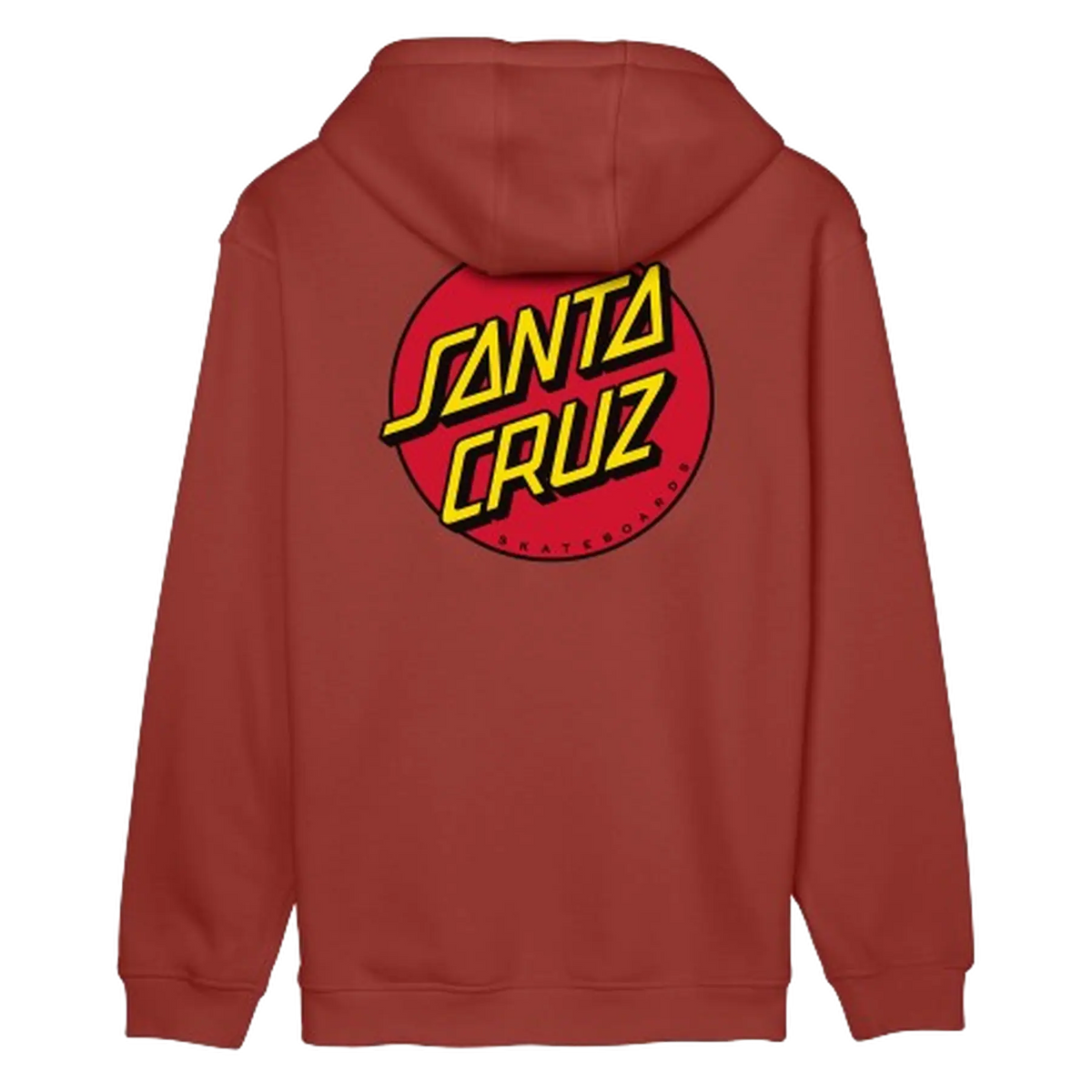 Santa Cruz Classic Dot Hoodie - Dark Rust - image 2