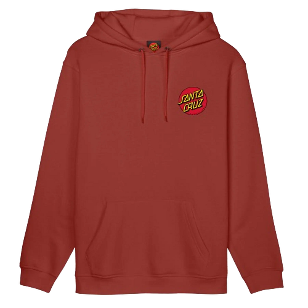Santa Cruz Classic Dot Hoodie - Dark Rust