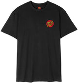 Santa Cruz Classic Dot T-Shirt - Black