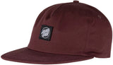 Santa Cruz Cruz Label Snapback Cap - Dark Plum