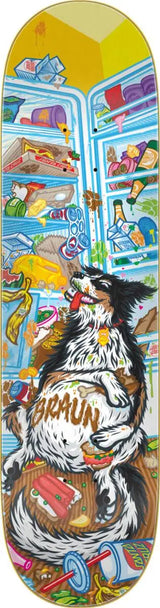 Santa Cruz Everslick Skateboard Deck - Braun Munchies