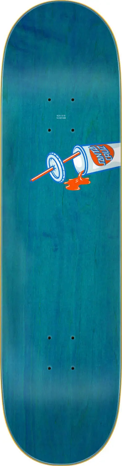 Santa Cruz Everslick Skateboard Deck - Braun Munchies - image 2
