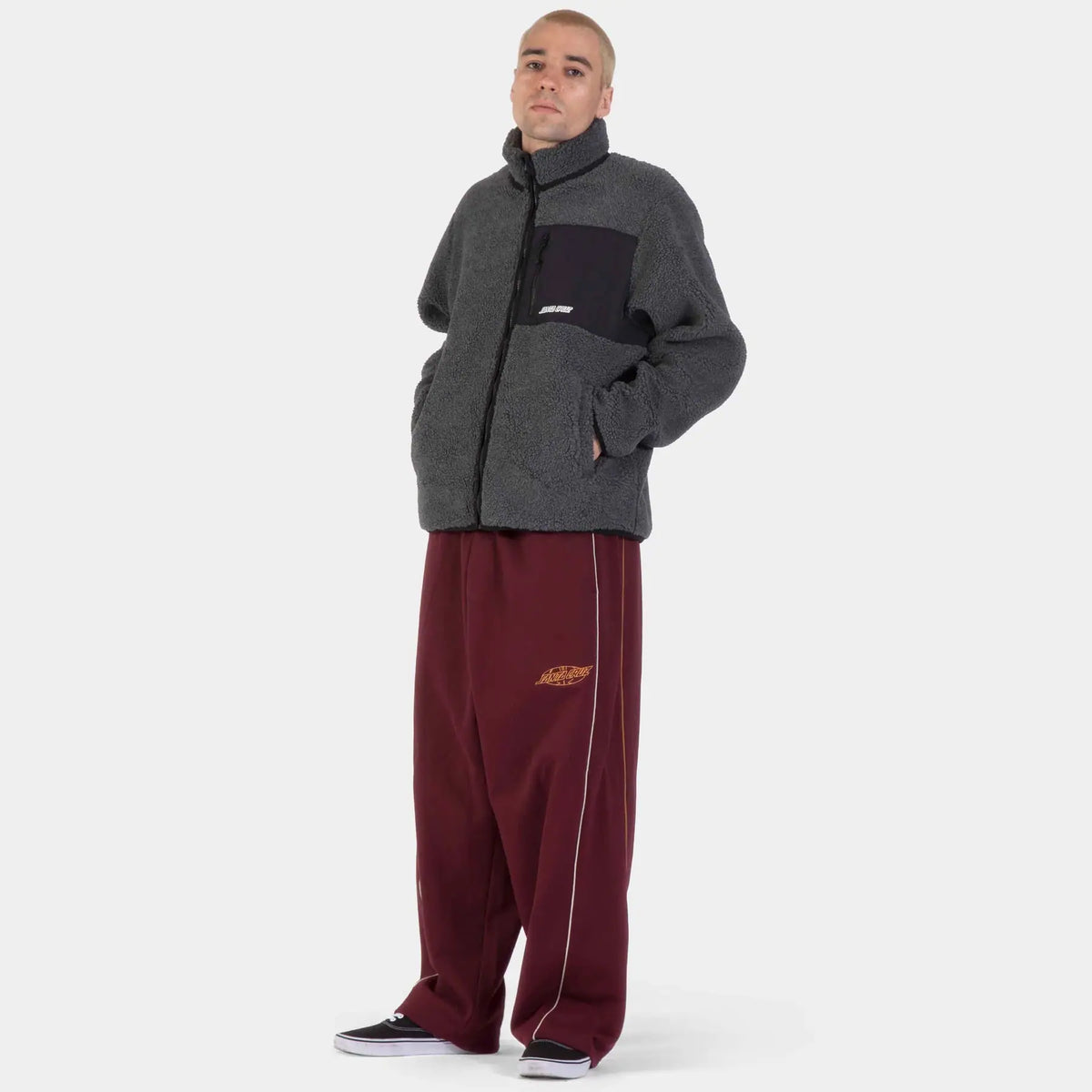 Santa Cruz Freestyle Fleece Jacket - Charcoal - image 6