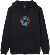 Santa Cruz Hand Dot Hoodie - Black