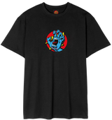 Santa Cruz Hand Dot T-Shirt - Black