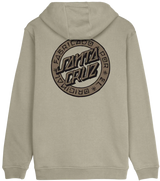 Santa Cruz Loco Dot Hoodie - Stone Grey