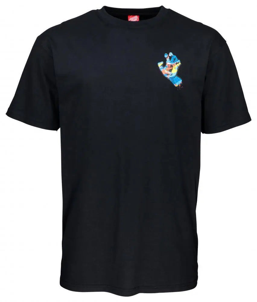 Santa Cruz Screaming Hand T-shirt - Primary Hand Black
