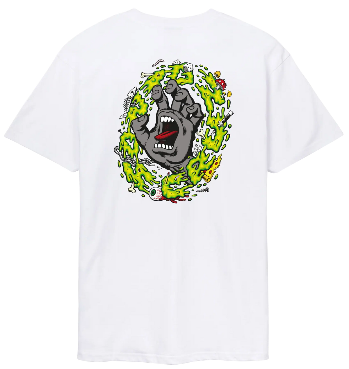 Santa Cruz Slime Scream T-Shirt - White - image 2