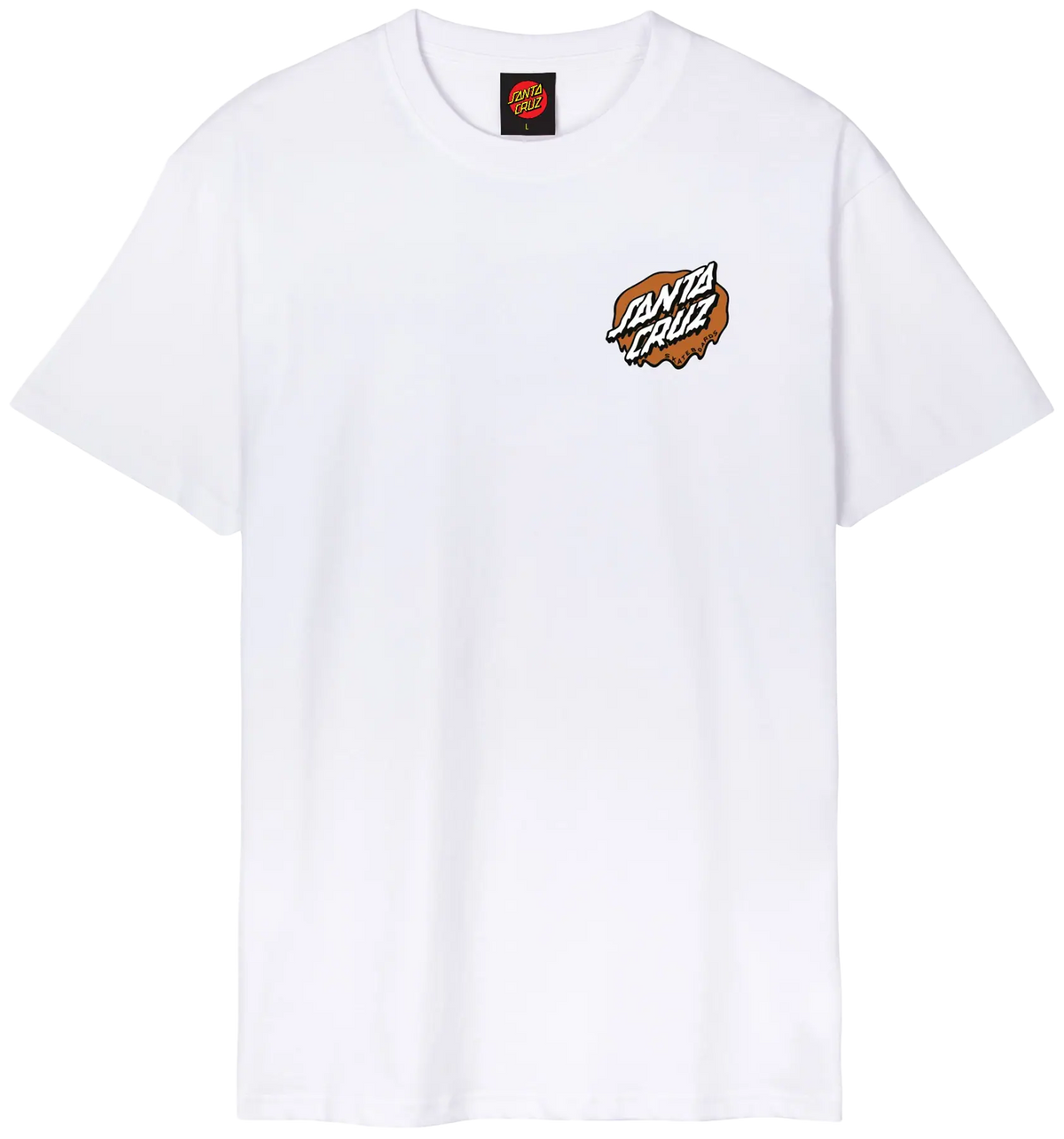 Santa Cruz Slime Scream T-Shirt - White