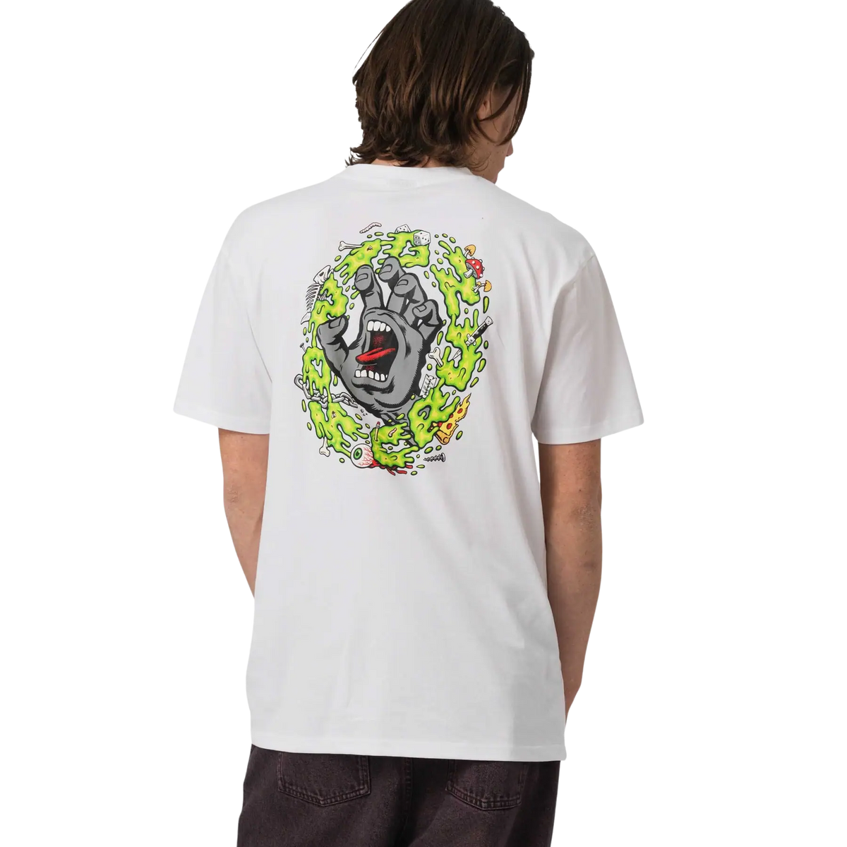 Santa Cruz Slime Scream T-Shirt - White - image 3