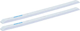 Santa Cruz Slimline Skateboard Deck Rails - White/Blue